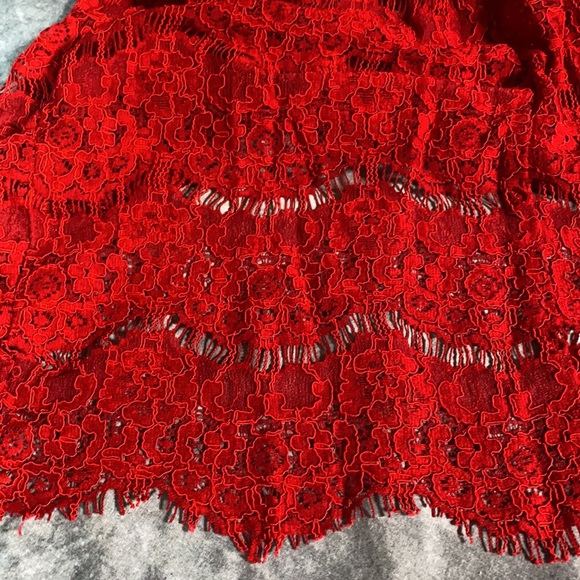 Forever 21 Lined Lace Strapless Short LE Dress size S NWT 🥳 Host Pick 🥳 - Picture 9 of 16